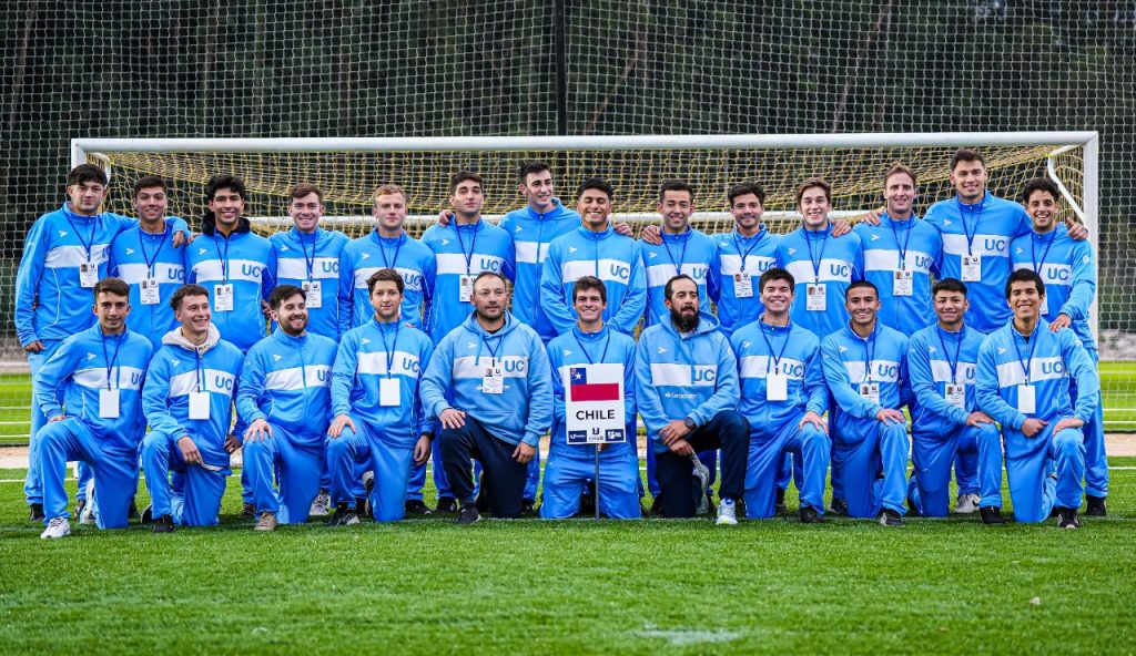 Equipo masculino Pontificia Universidad Católica Fútbol 11